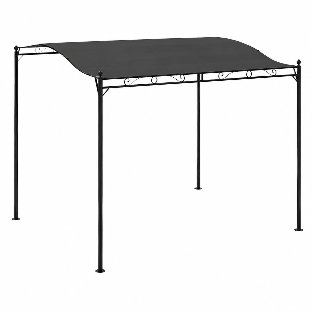 Structure d’ombrage, coloris anthracite, pour la terrasse ou le jardin