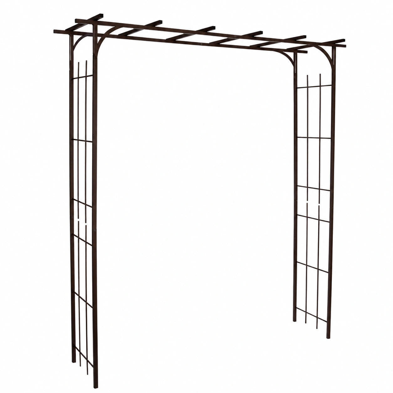 Structure d’ombrage, 187 x 40 x 198 cm, pour la terrasse ou le jardin