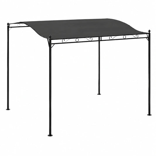 Structure d’ombrage, coloris anthracite, pour la terrasse ou le jardin