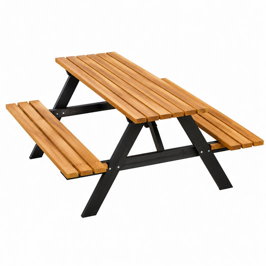 Table, coloris noir, pour les espaces de vie