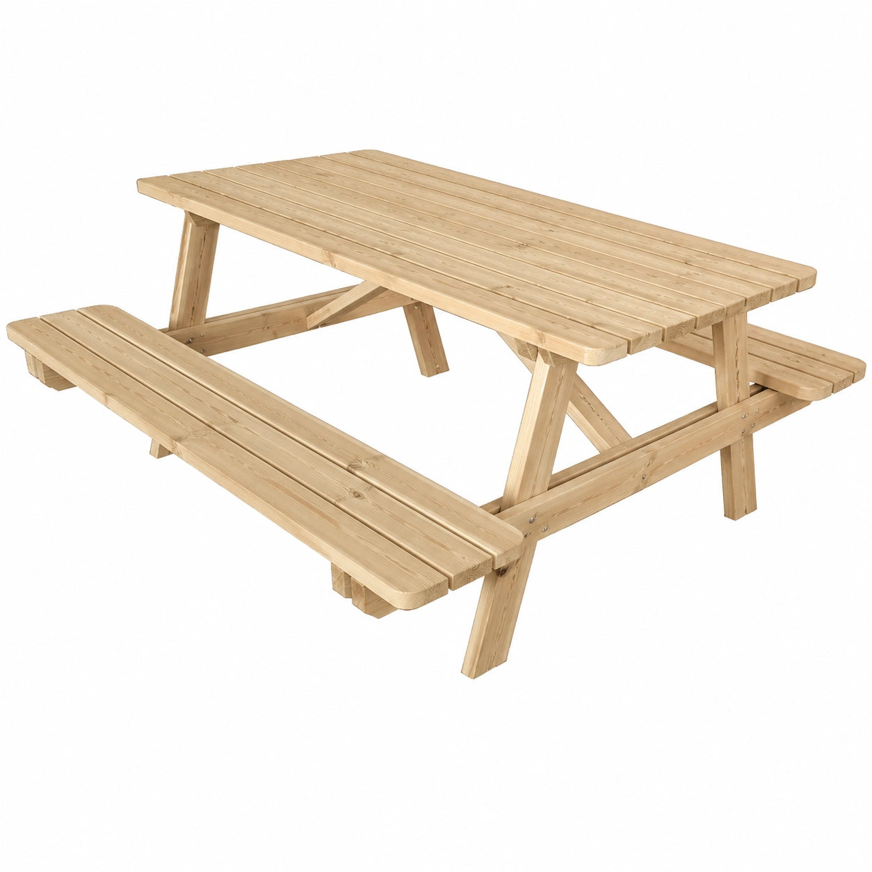 Table, 6 places, 180 x 165 cm, pour les espaces de vie