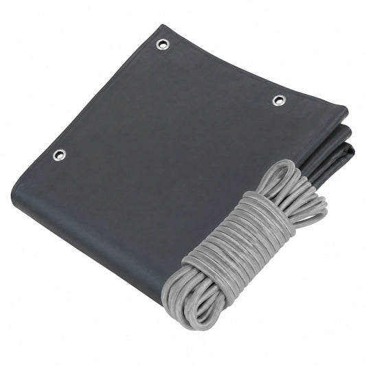 Structure d’ombrage, coloris gris et anthracite, pour la terrasse ou le jardin
