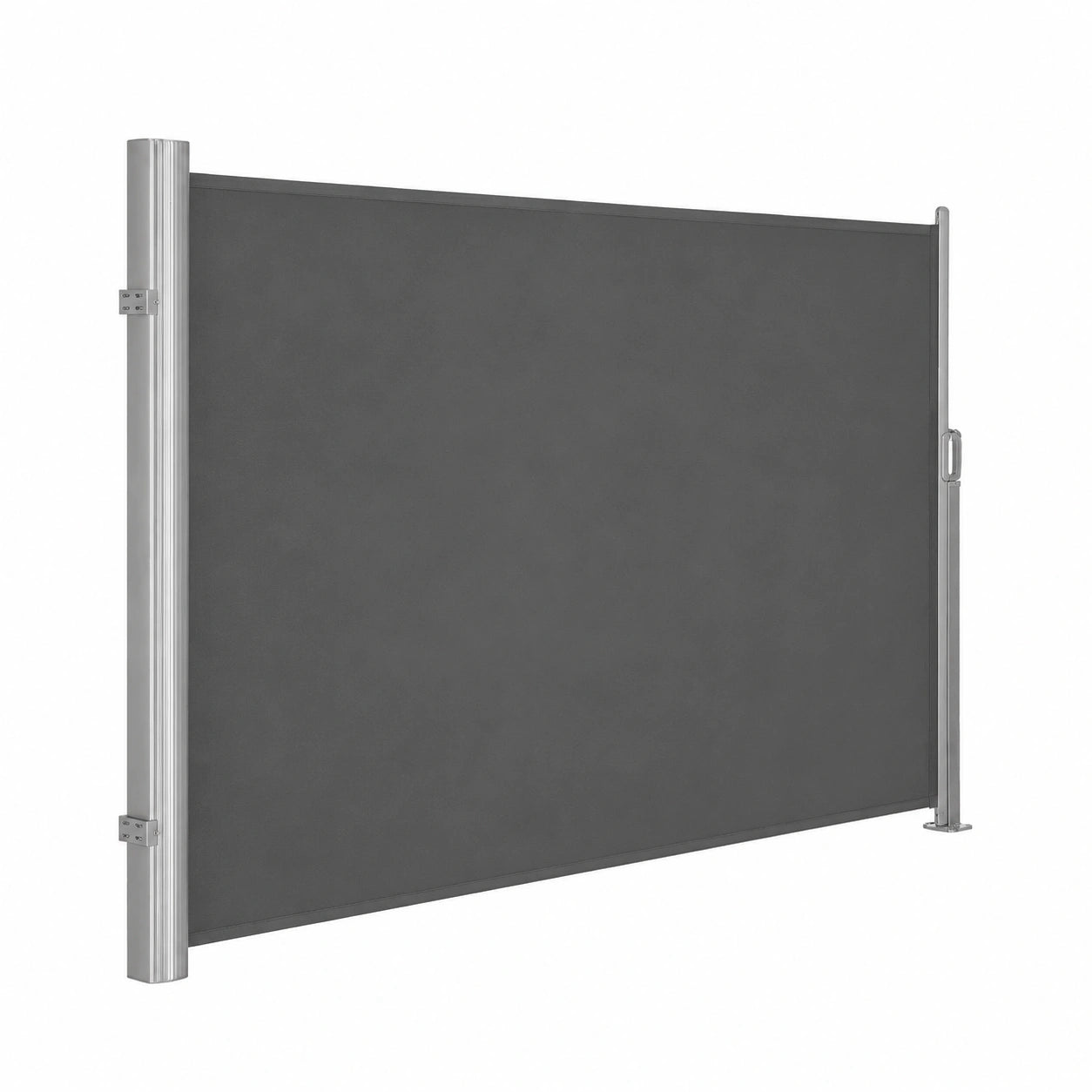 Meuble polyvalent, extensible, en aluminium, 200 x 350 cm, coloris anthracite, pour les espaces de vie
