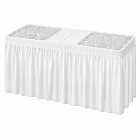 Table, réglable, 150 x 60 x 79 cm, pour les espaces de vie